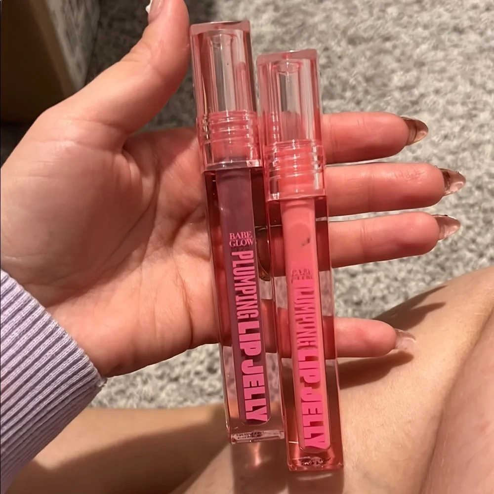 Plumping Lip Jelly Set - Pink and Coral